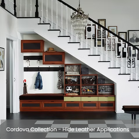 Kitchen Cabinetry Accessories - Sustainable Leather